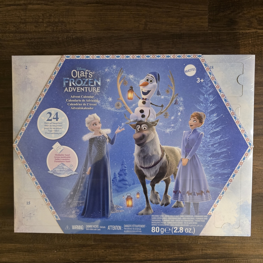 Mattel Frozen Adventure Calendar NEW